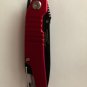 Red and Black Special Forces Folding Knife