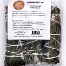 Cedar smudge stick 4 inch (3 pack)