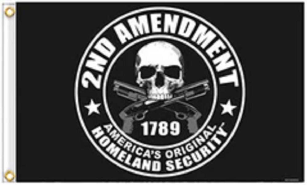 SECOND AMENDMENT 3 X 5 FLAG