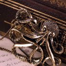 Kraken Octopus Cthulhu Necklace Pendant