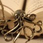 Kraken Octopus Cthulhu Necklace Pendant