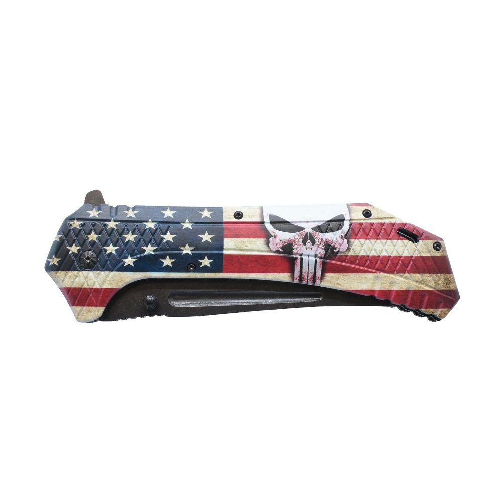 Rustic American Flag Knife 12.25 inch