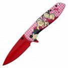 Popeye Love Pocket Knife 7.5 inch
