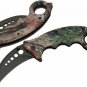 Camo Hunter Karambit Folding Knife