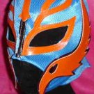 REY MYSTERIO MASK BLUE FANCY DRESS UP COSTUME OUTFT WRESTLING WWE RAY SUIT GEAR ZIP UP CHILD adult