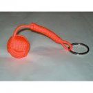 Orange 550 Paracord Monkey Fist- 3/4" Steel Ball Bearings USA made! F