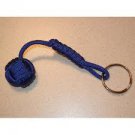 Navy Blue 550 Paracord Monkey Fist- 3/4" Steel Ball Bearings USA made F
