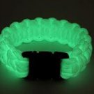 Childs XS ^ Glow in the Dark Paracord BraceletOne Color-Handcrafted USA!