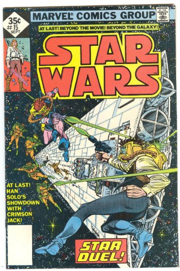 Star Wars #15 Star Duel 1978 Whitman Variant