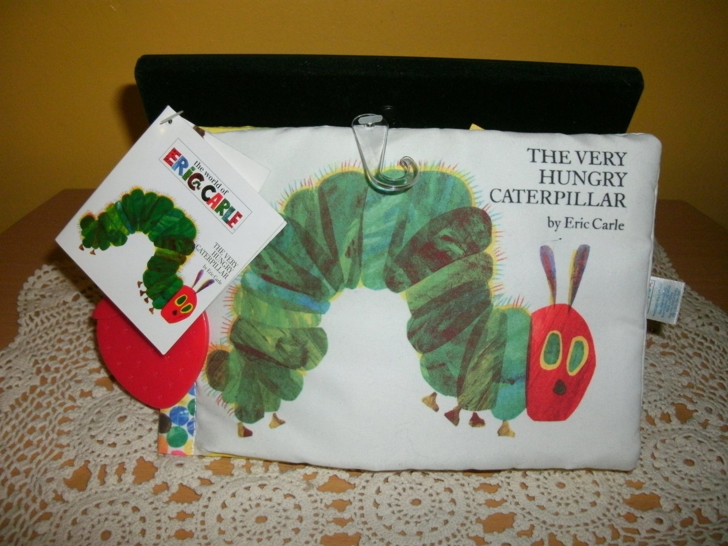 Kids Preferred The Very Hungry Caterpillar Sensory Soft Book by Eric Carle
