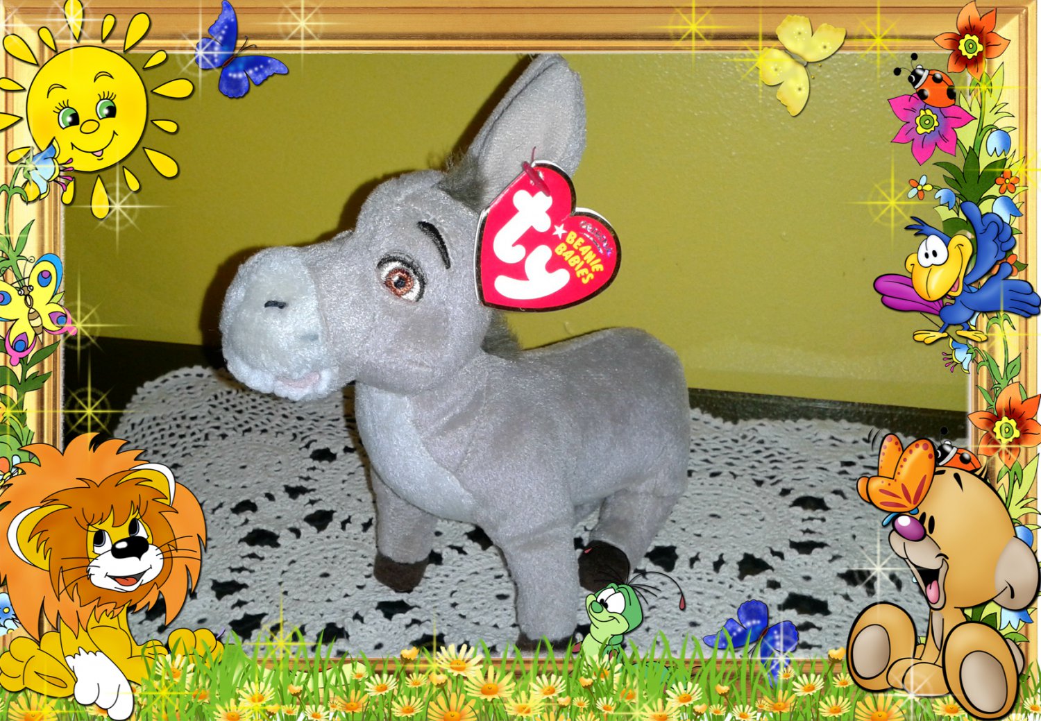 shrek donkey teddy