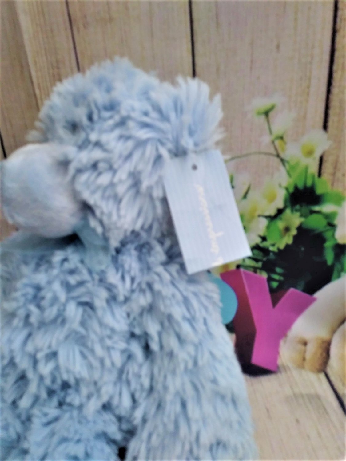 light blue teddy bear