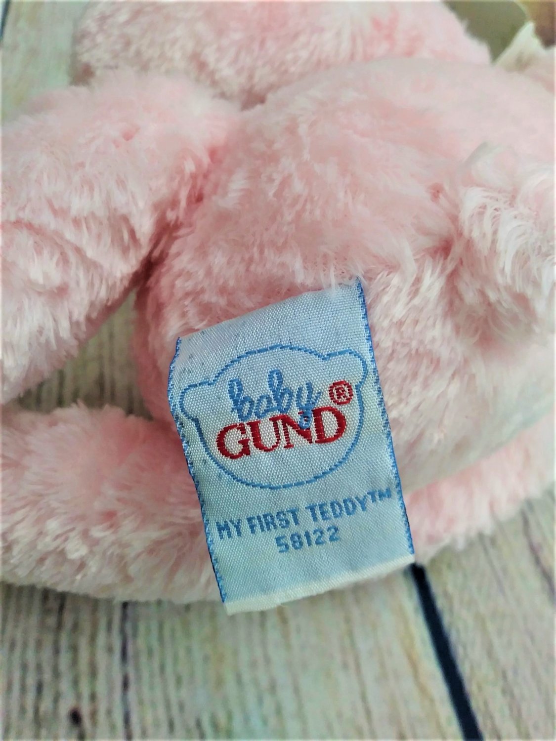 gund pink bear