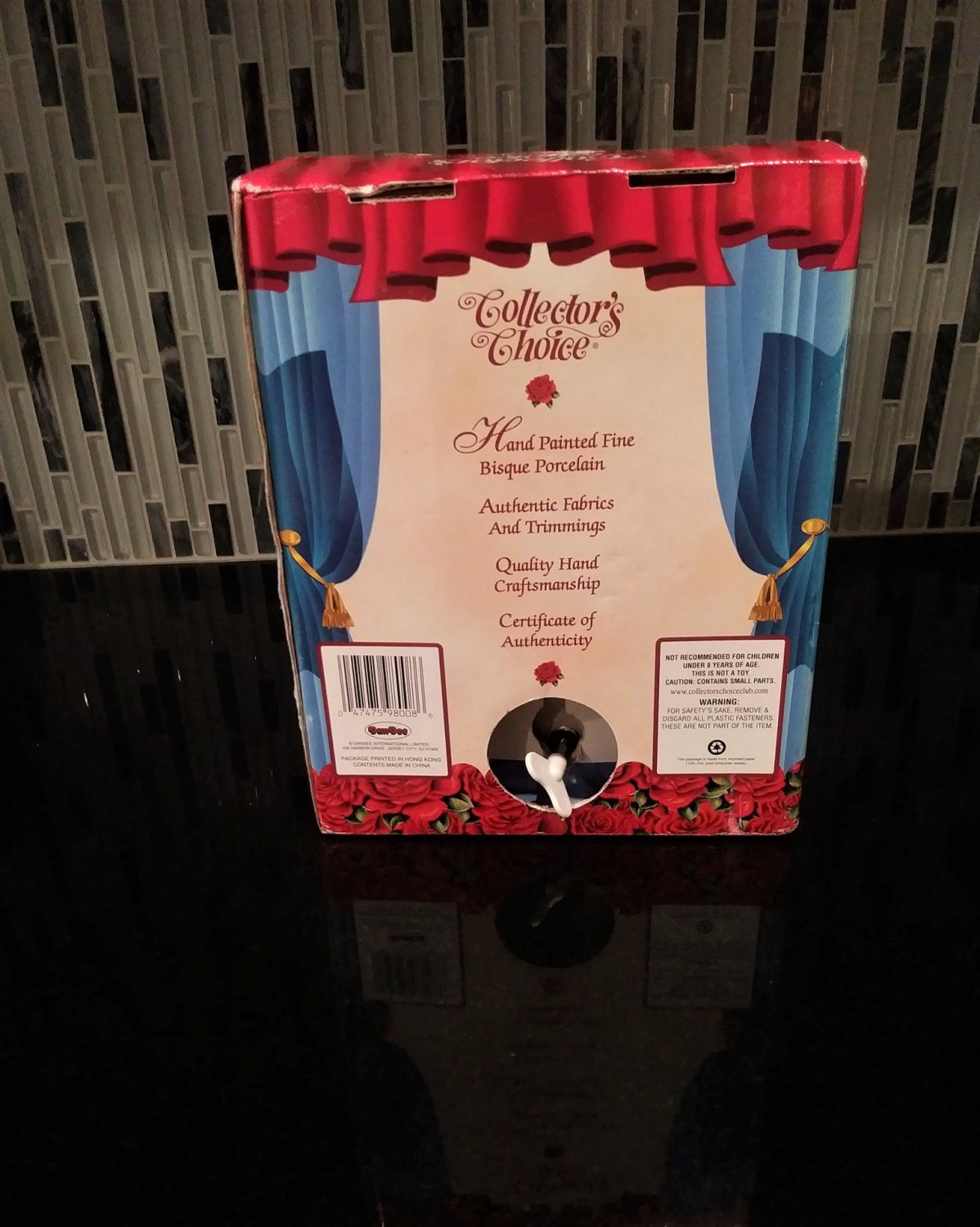 Dan Dee Collector's Choice Musical Fine Porcelain Doll with Cream