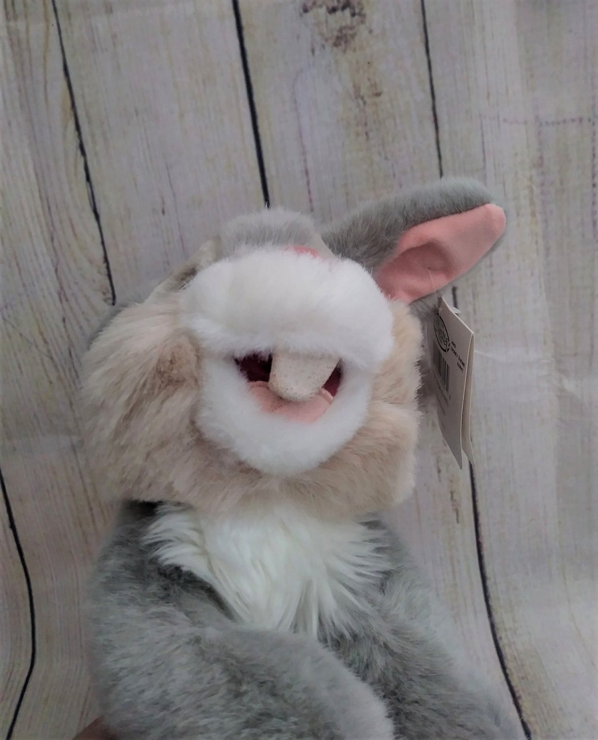 stuffed floppy bunny