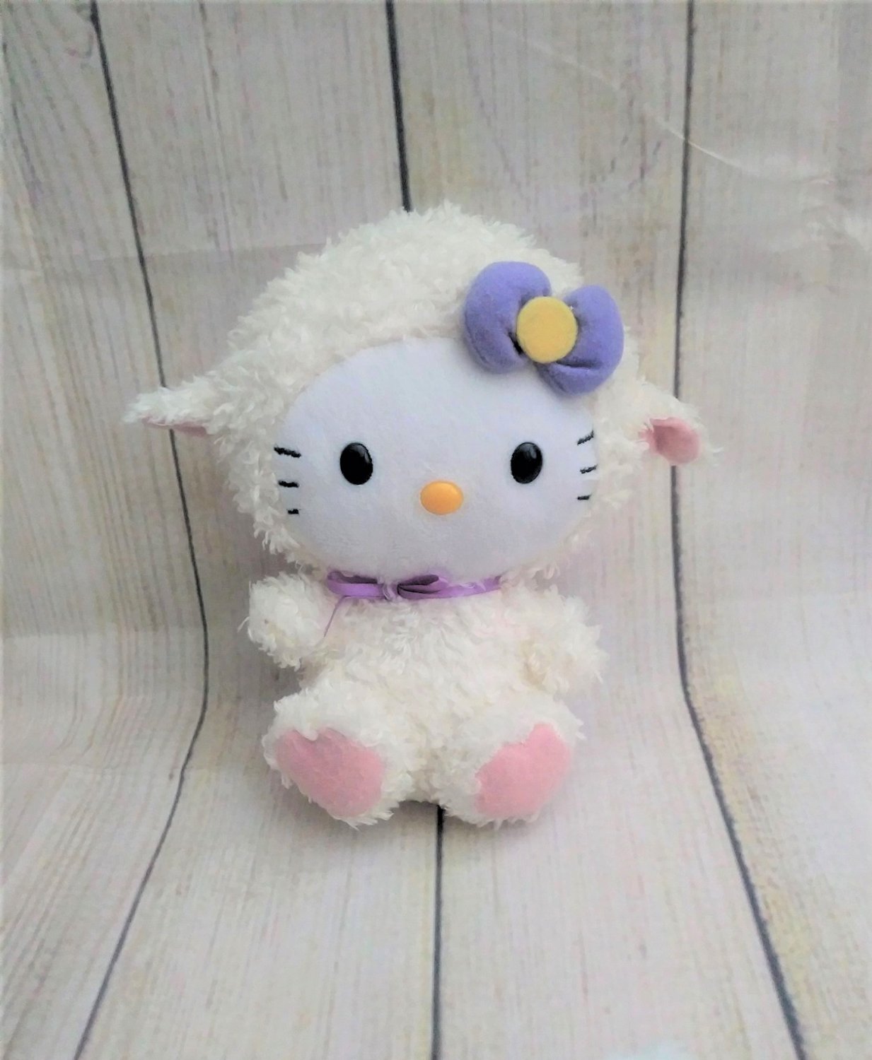 hello kitty lamb plush