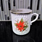 Original D Czechoslovakia - Coffee Mug of the Month DECEMBER Poinsettia