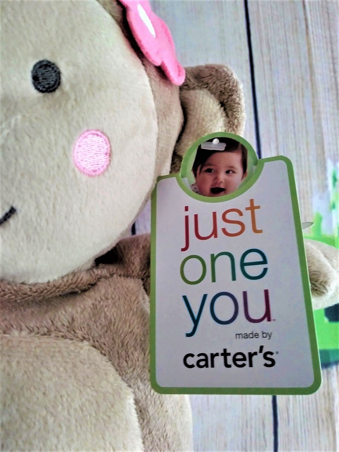 carter's monkey musical plush toy