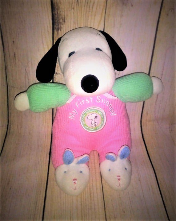 my first snoopy plush