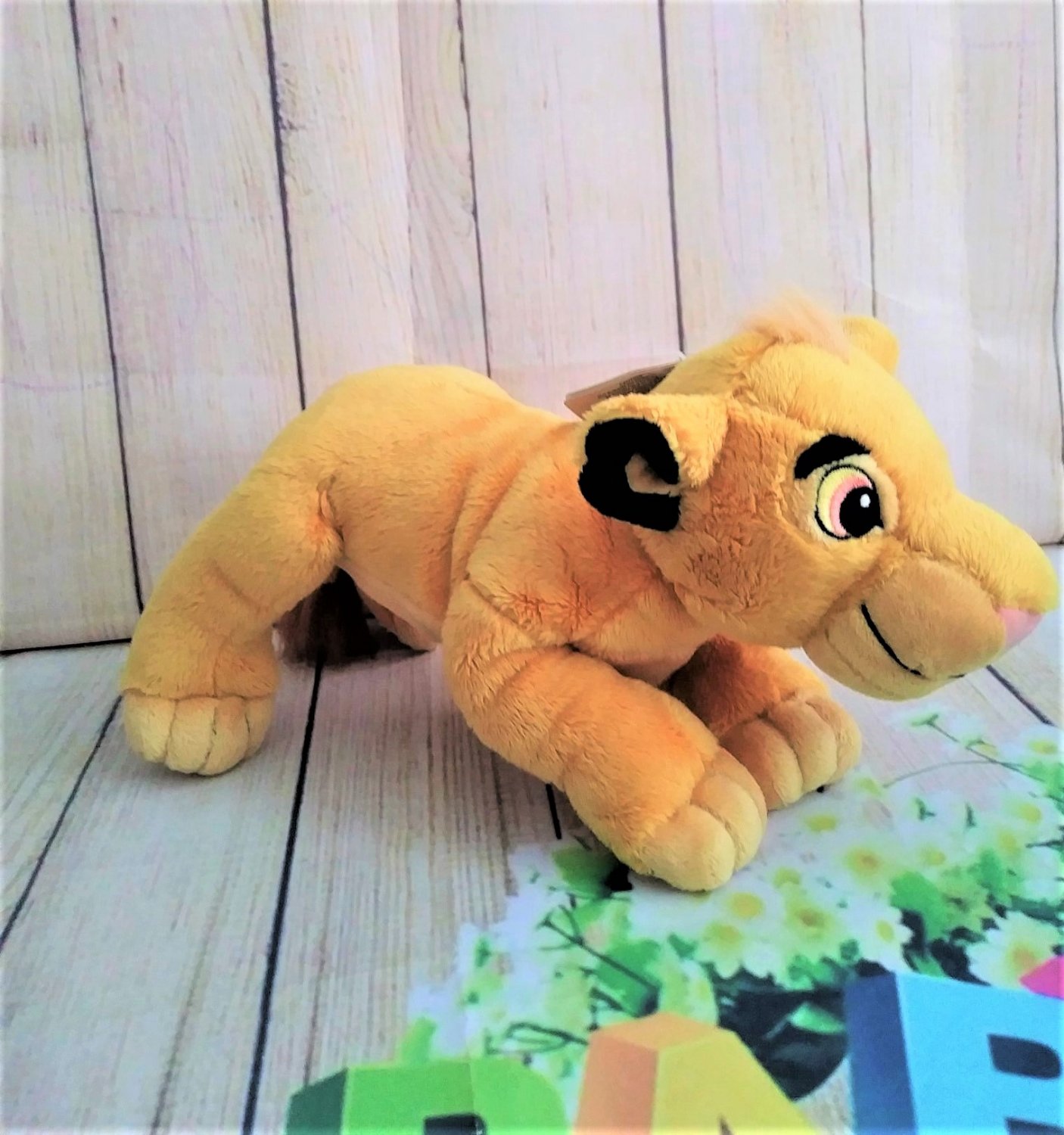 simba plush battery powered ride on