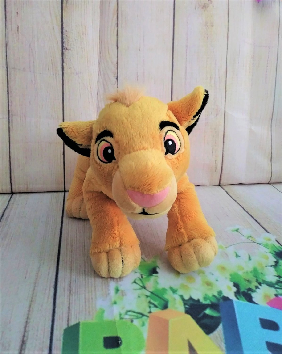 simba plush battery powered ride on