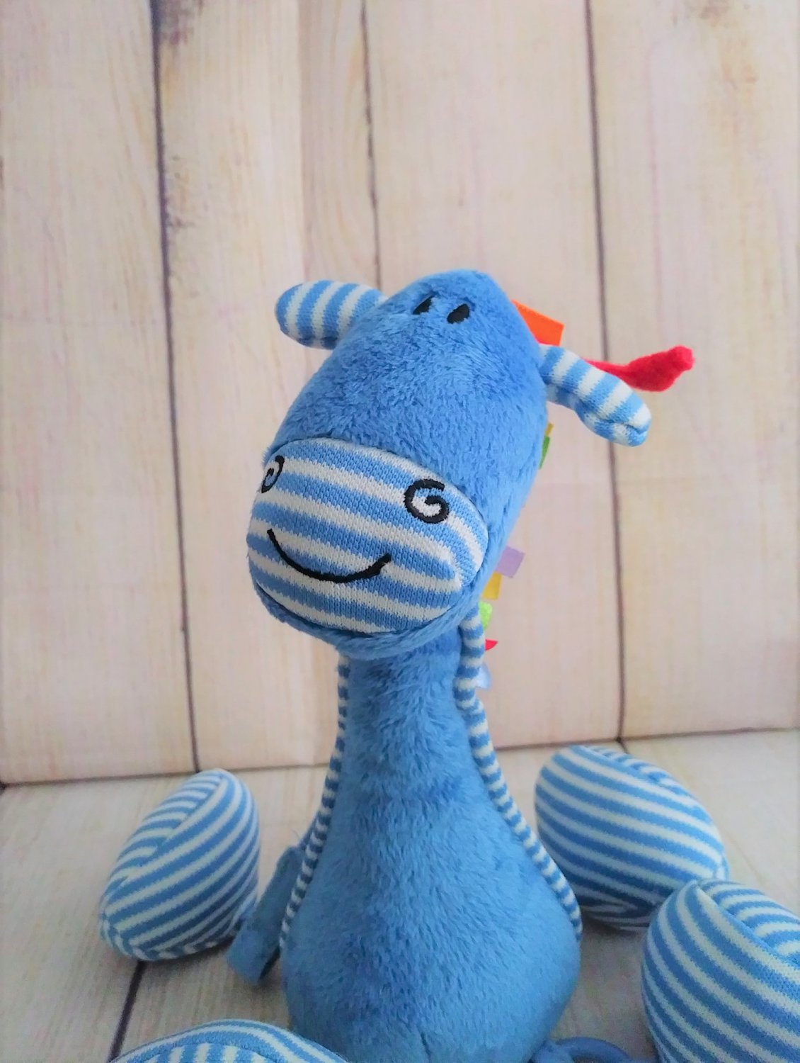 Jellycat Jelly Kitten Striped Giraffe Crinkle Toy Plush