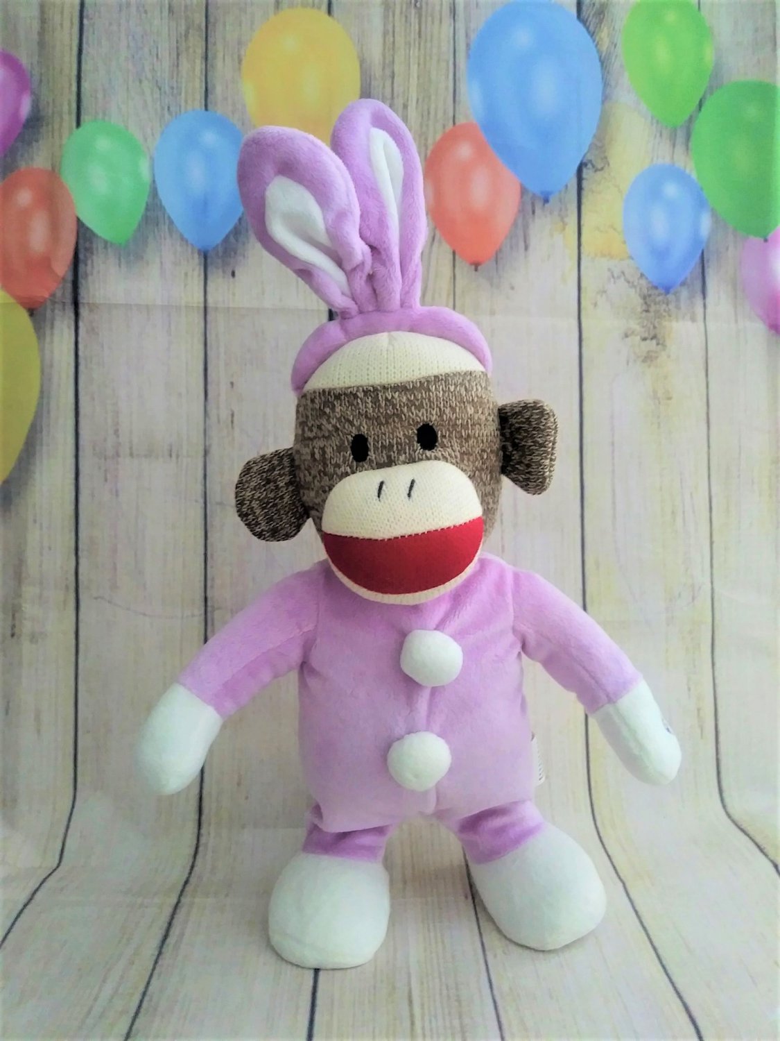 sock monkey bunny