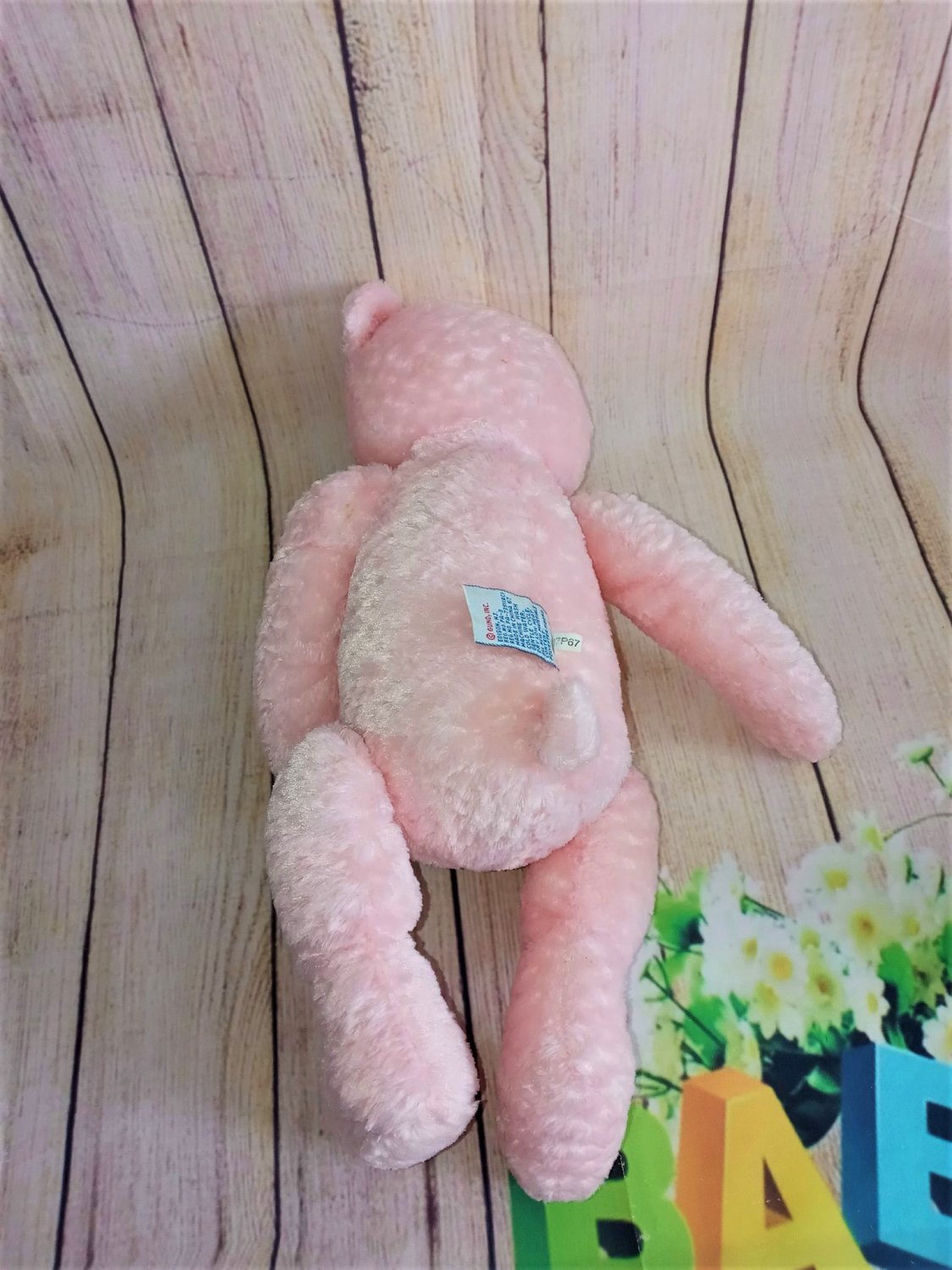 pink gund bear