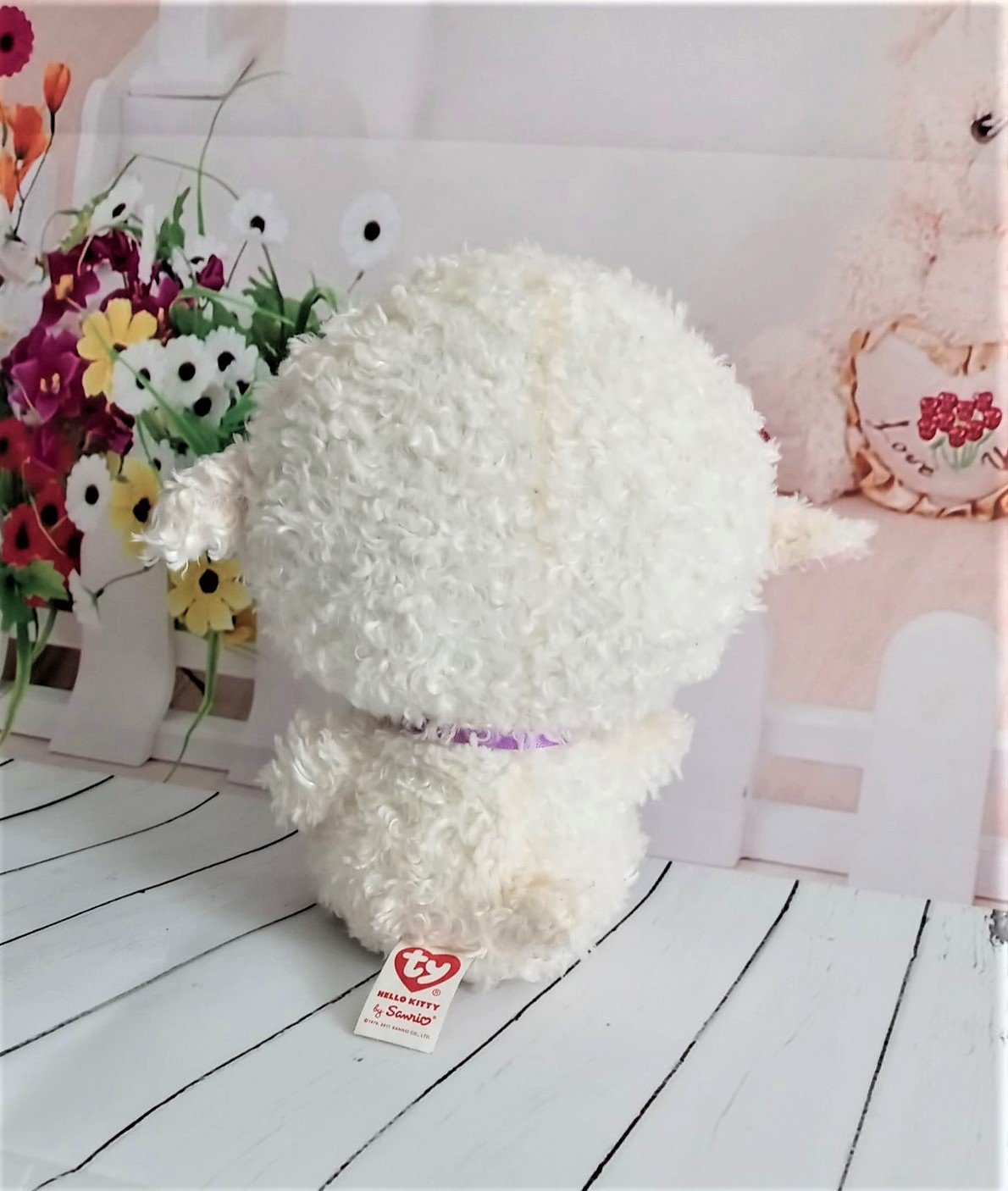 hello kitty lamb plush