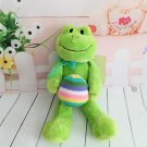 GUND - Green Plush Frog Holding a Knitted Easter Egg