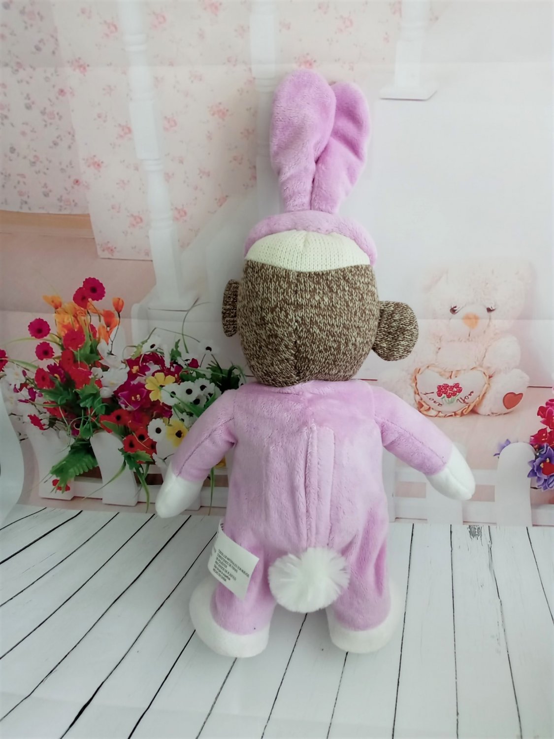 sock monkey bunny