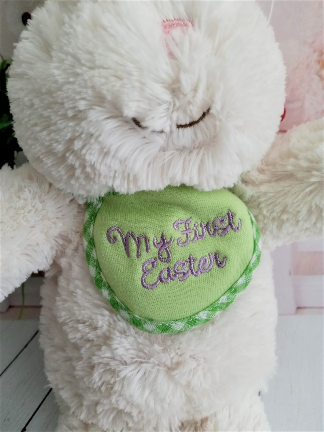 my first easter bunny teddy