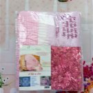 Stuff4 Tots - Baby Girl Pink Quilt Blanket with Embroidered Inspirational Scripture