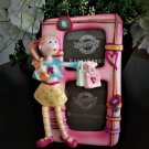 Hobby Lobby - Pink Ceramic Shopping Girl Picture Frame