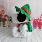 Metlife Peanuts - Large Snoopy Beagle Scout Plush, Hat & Green Backpack