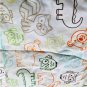 Circo - Jungle Stack Safari Collection Green Orange Brown Unisex Crib Quilt