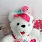 Dan Dee Collectors Choice 2016 "SNOWFLAKE TEDDY" White Teddy Bear Pink Princess tutu