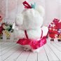 Dan Dee Collectors Choice 2016 "SNOWFLAKE TEDDY" White Teddy Bear Pink Princess tutu