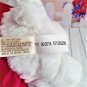 Dan Dee Collectors Choice 2016 "SNOWFLAKE TEDDY" White Teddy Bear Pink Princess tutu