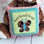 Plushland 2008 - Brown Teddy Bear with a "Best Friends Forever" Pillow