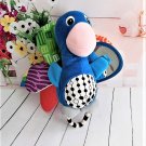 Disney Baby Einstein Blue Peacock Plush Clip Learning Activity Toy