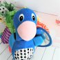 Disney Baby Einstein Blue Peacock Plush Clip Learning Activity Toy