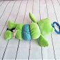 Koala Baby - Clip-On Green Plush Frog Rattle Vibrates with Ribbit Sound