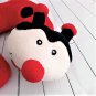 Cloudz Plush - Red Ladybug Plush Travel Pillow for Kids