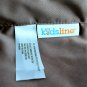Kidsline - Golden Yellow Giraffe Security Blanket, Brown Satin Edge