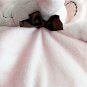 Carter's - Pink Elephant Rattle Toy Security Blanket "Mommy Loves Me"
