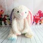 Jo-Ann Stores 2014 - Cream Easter Rabbit Plush Pastel Colors on Ears and Paws