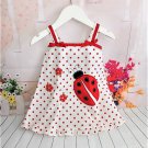 Good Lad Of Philadelphia - Baby Girl Red Polka Dots, Ladybug Dress