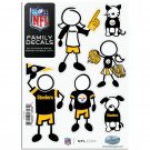 Pittsburgh Steelers NFL Family Decal Car Truck House
