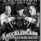 Three Stooges Knuckleheads Garage Metal Sign Tin Sign Collectible